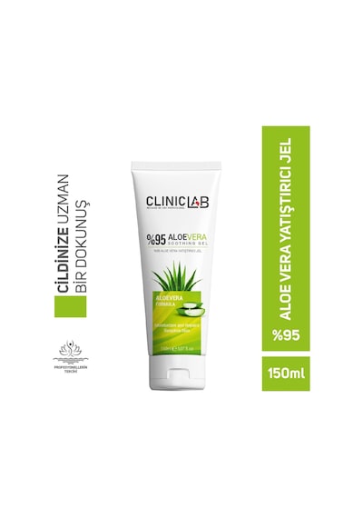Cliniclab Aloe Vera %95 Yatıştırıcı ve Onarıcı Jel 150 ML