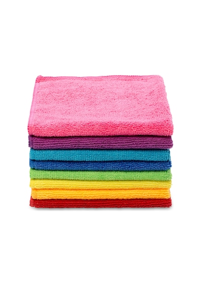 Vileda %100 Mikrofiber Colors Temizlik Bezi 10 x 8'li