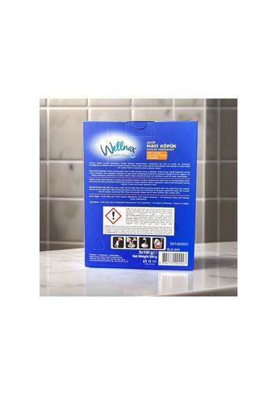 Aktif Tuvalet Temizleyici Köpük Mavi 2 X 100 Gr X 4 Adet