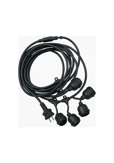 Ledx Kb00001 5 Li E27 Duy Sıralı 5 Metre Lamba Kablosu 5 Adet Duy İçerir