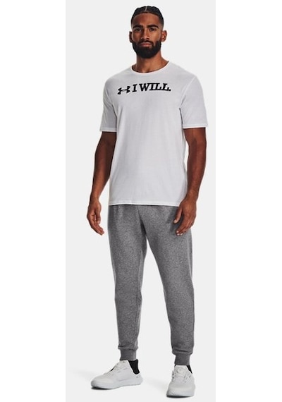 Erkek UA Rival Fleece Eşofman Altı 1379774-025 Gri