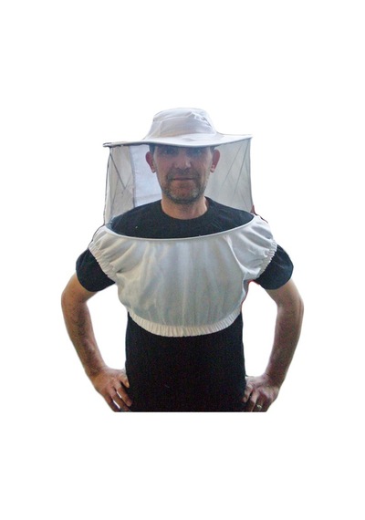 Sedef Beekeeping Arıcı Yarım Kol Baş Maske Sütyen Maske