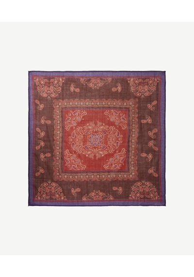 Yargıcı Paisley Desenli Fular 26kksl1020x 320 Çok Renkli