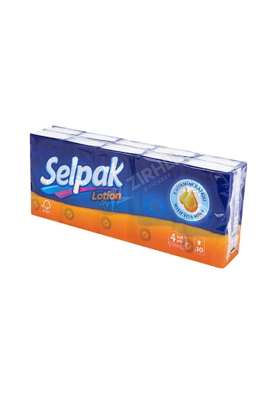 Selpak Losyonlu Mendil 10 Lu