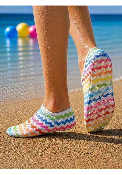 Gripptoes Kaymaz Damla Tabanlı Deniz&havuz Çorabı G2 Çok Renkli