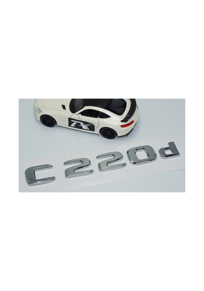 C 220d Bagaj Krom Abs 3m 3d Yazı Logo Benz Ile Uyumlu