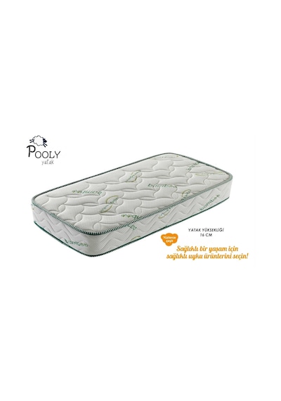80 x 130 Bamboo Ortopedik Yaylı Yatak Ortopedik 80*130 Bebek Yatağı