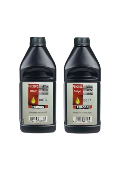 Ferodo DOT4 Fren Hidrolik Yağı 500 ML x 2