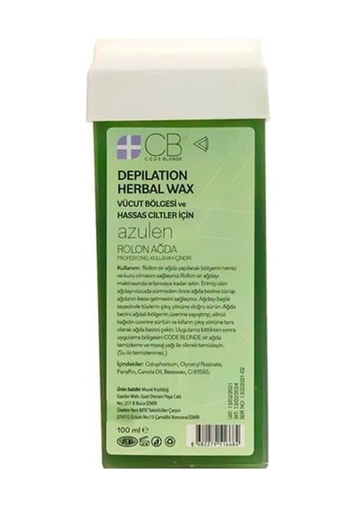 Code Blonde Kartuş Ağda 100ml. Azulen