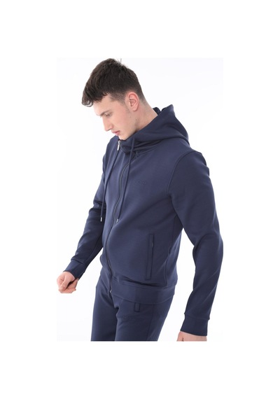 Erkek Scuba Fermuarlı Sweat Takım Lacivert