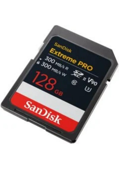 Sandisk Extreme Pro SDSDXDM-128G-GN4IN 128 GB SDXC V90 UHS-II U3 UHD Hafıza Kartı