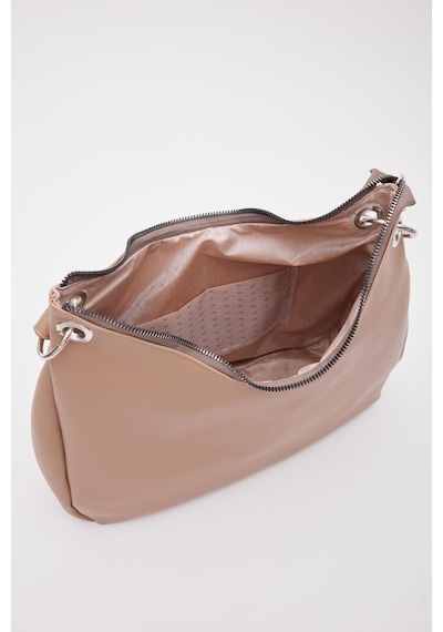 Shule Bags Valerie Oval Omuz Çantası Vizon Vizon