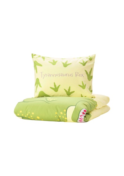Ikea Jattelık Tek Kişilik Nevresim Takımı 150 X 200 Cm Yeşil - Sarı Sarı - Yeşil