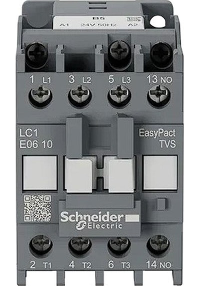 Schneider Electric Easypact Tvs Lc1E0610M5 3P 6A 220Vac Güç Kontaktörü