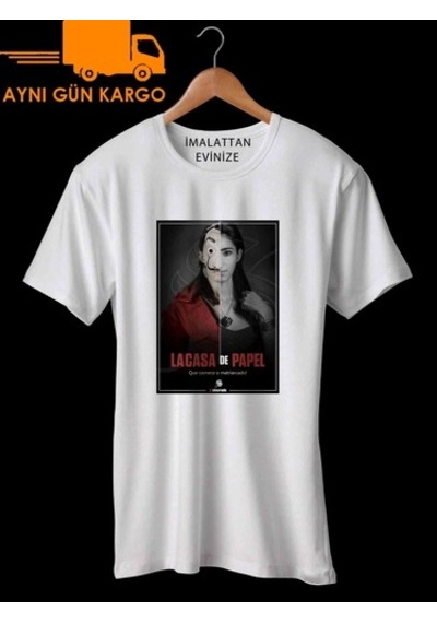 Nairobi Matriarcado La Casa De Papel Baskılı Tişört Tshirt