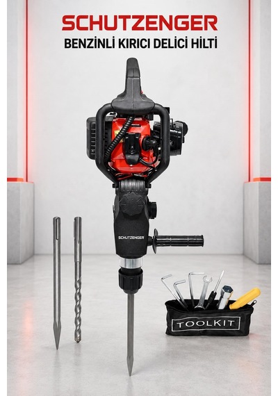 Profesyonel Benzinli Kırıcı Delici Hilti 2 Zamanlı Soğutmalı Motor Pro 5618