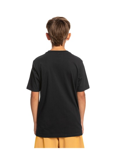 Quiksilver Circled Line Erkek Çocuk Tişört Siyah