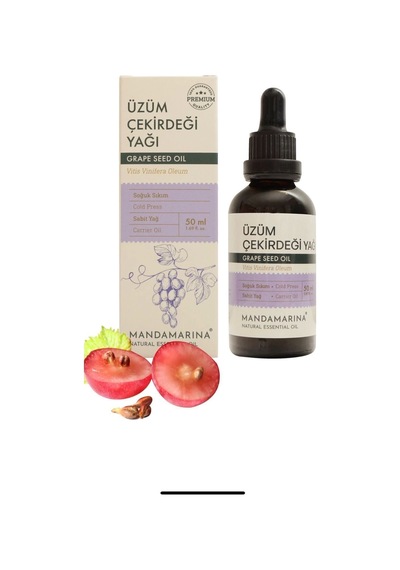 Mandamarina Üzüm Çekirdeği Yağı 50 ML