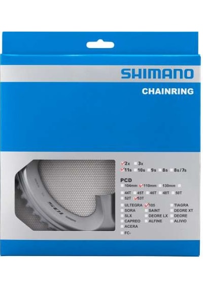 Shimano Aynakol Dişli 53t-mw Fc-r7000 Silver Siyah