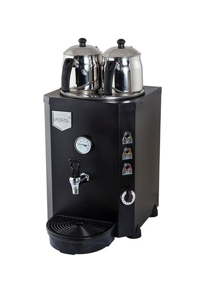 Remta 2 Demlikli Elektrikli Jumbo Çay Makinesi Siyah 13 L