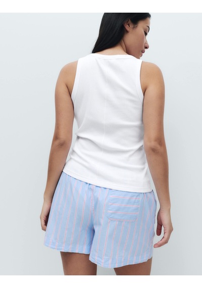 Marks & Spencer Pamuk Karışımlı Atlet T37003705t Beyaz