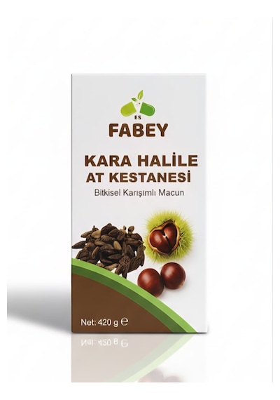Esfabey Kara Halile At Kestanesi Bitkisel Karışımlı Macun 420 Gr