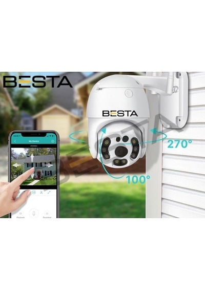 2 Mp Dış Mekan Wireless Kablosuz Ptz Güvenlik Kamerası Kd-1701