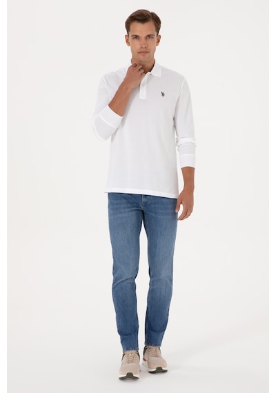 U.s. Polo Assn. Erkek Beyaz Sweatshirt 50307688-vr013 Beyaz