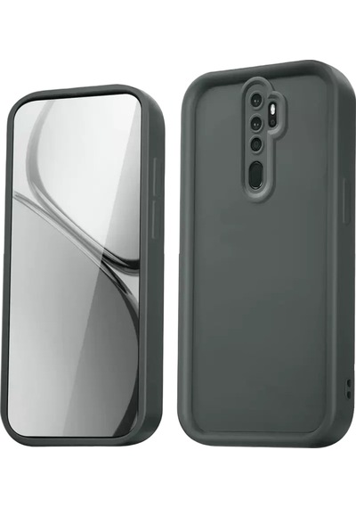 Mey İthalat Redmi Note 8 Pro Kılıf Viera Silikon - Gri