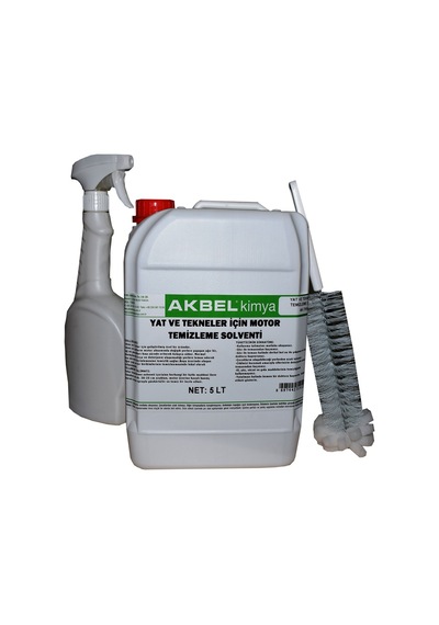 Akbel Yat ve Tekneler için Motor Temizleme Solventi 5 Lt