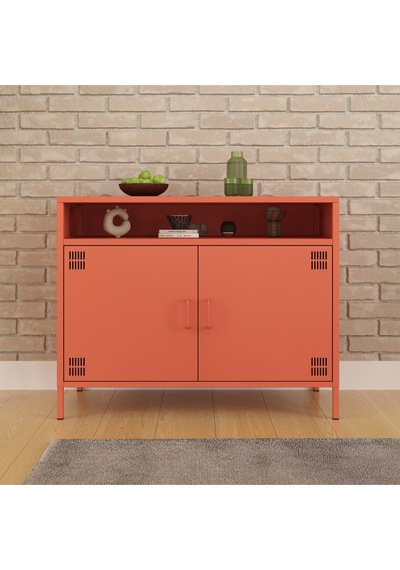 Pera Tv Ünitesi, Tv Dolabı,2 Kapaklı, Açık Raflı 100,50 X 40 X 79,50 Cm Ral 3022 Somon Pera Tv Ünitesi, Tv Dolabı,2 Kapaklı, Açık Raflı 100,50 X 40 X 79,50 Cm Ral 3022 Somon