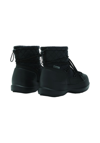 N001 Black Bot Kadın 80d2500020 Moon Boot Mezzaluna Quilted Mid Wp Siyah