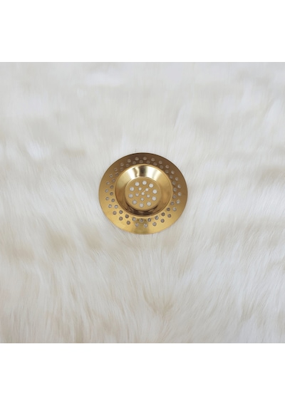 Gold Paslanmaz Çelik Lavabo Süzgeci 2 No Çap:7cm