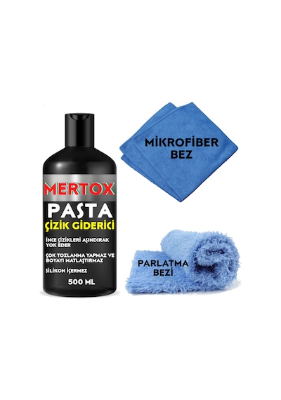 Mertox Oto Pasta İnce Çizik  Boya Parlatıcı 500ml