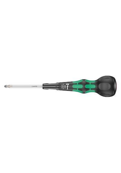 Wera 1850 Ph Kraftform Ballgrip/yumru Saplı Yıldız Tornavida, Ph 2 X 100 Mm