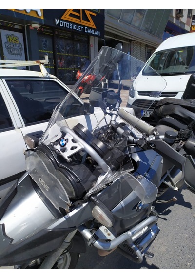 2004-2012 Bmw 1200Gs Uzun Cam Şeffaf 43Cm 4Mm 6Cm Uzun Zeus
