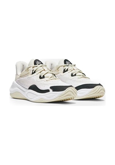 Under Armour Curry Splash 24 Sde Erkek Basketbol Ayakkabısı 3028192-100 Beyaz-beyaz Beyaz