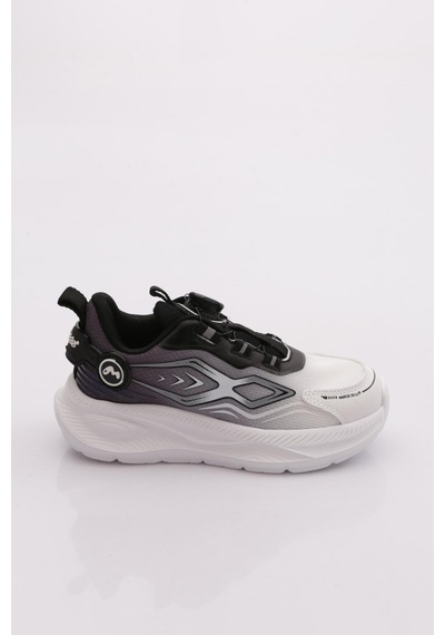 Marco Kids 05-26y512 Çocuk Filet Spor Ayakkabı Beyaz Siyah