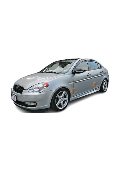 Hyundai Era 2006 - 2012 Marşpiyel Seti  Plastik