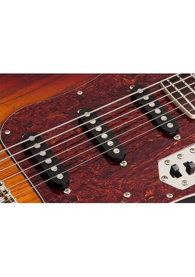 Schecter Hellcat-vı Elektro Gitar 3-tone Sunburst Pearl 3tsbp