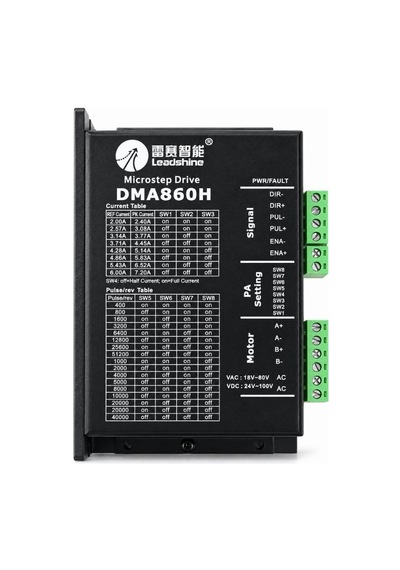 Dma860h Leadshine Step Motor Sürücü 24 55v Ac 2 6a Cnc Driver
