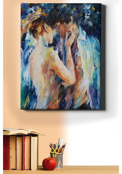 Webstyle Sayılarla Boyama Seti Kasnaklı Aşıklar 60 X 75 Cm