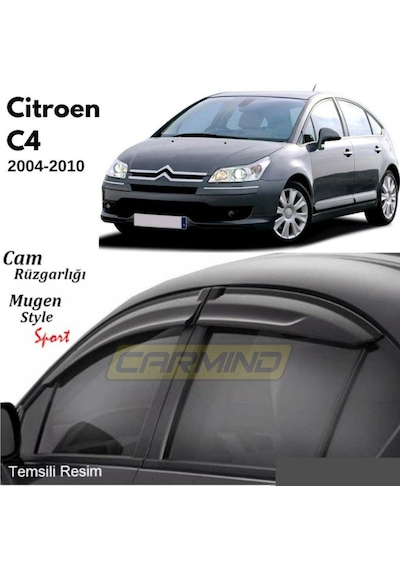 Citroen C4 Mugen Cam Rüzgarlığı 2004-2010