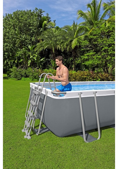 Bestway 56670 Steel Pro Max Prefabrik Yer Üstü Havuz Seti 4,88 M X 2,44 M X 1,22 M