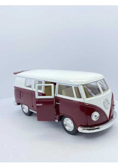 Kinsmart Vw T1 Minibüs 1:36 Ölçek Çek Bırak Araba