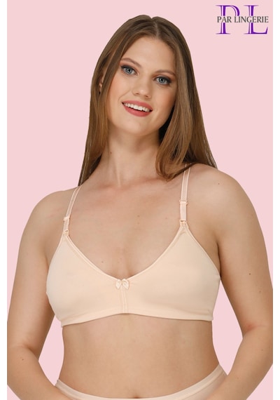 Par Lingerie Hamile Emzirme Sütyeni Kapsız Ten