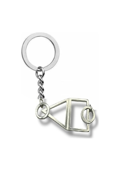 Squid Game Sembol Figürlü Anahtarlık Zamak Metal Unisex Aksesuar