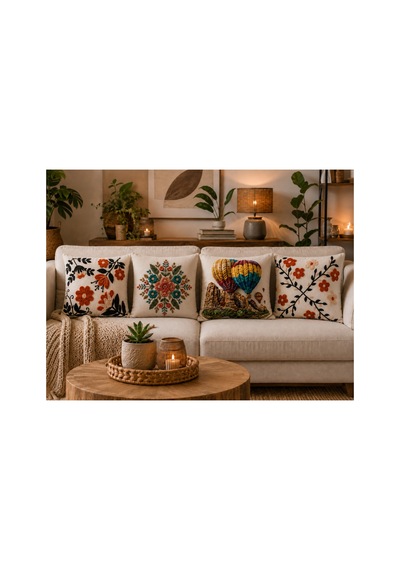 4'lü Dekoratif Kırlent Kılıfı Seti - Sıcak Hava Balonu, Çiçek Ve Mandala Desenli 43x43 Cm, Dijital Baskı, Gizli Fermuar Çok Renkli Çok Renkli 4'lü Dekoratif Kırlent Kılıfı Seti - Sıcak Hava Balonu, Çiçek Ve Mandala Desenli 43x43 Cm, Dijital Baskı, Gizli Fermuar Çok Renkli Çok Renkli