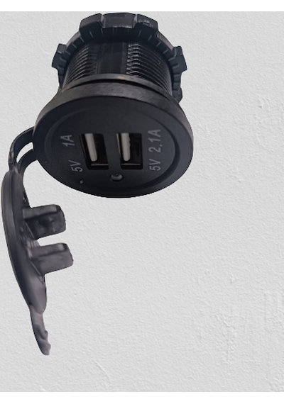 Usb Şarj Soketi Unıversal Hızlı Şarj Çift Usb 5V 2.1 A 8V-32V --
