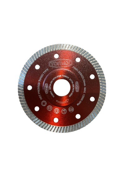 Tomax İnce Hassas Kesme 115x1.3x22mm